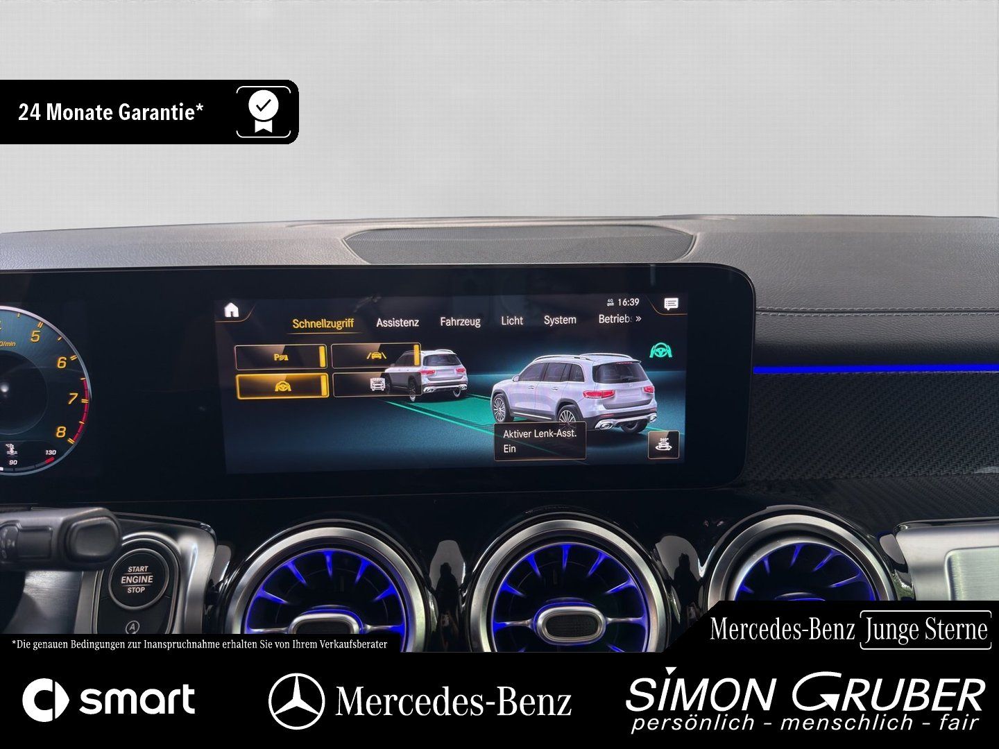 Fahrzeugabbildung Mercedes-Benz GLB 35 4Matic AMG Night Leder Distronic 21 Zoll