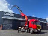 Scania R 450 8x4 Palfinger PK 165.002 TEC F + JIB PJ 30 - Kehrmaschine