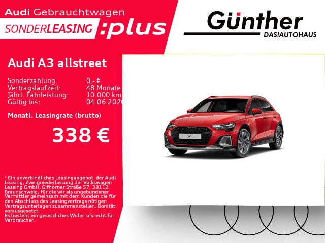Audi A3 allstreet 40 TFSIe+WINTERRÄDER+AHK+RÜCKFAHRKA