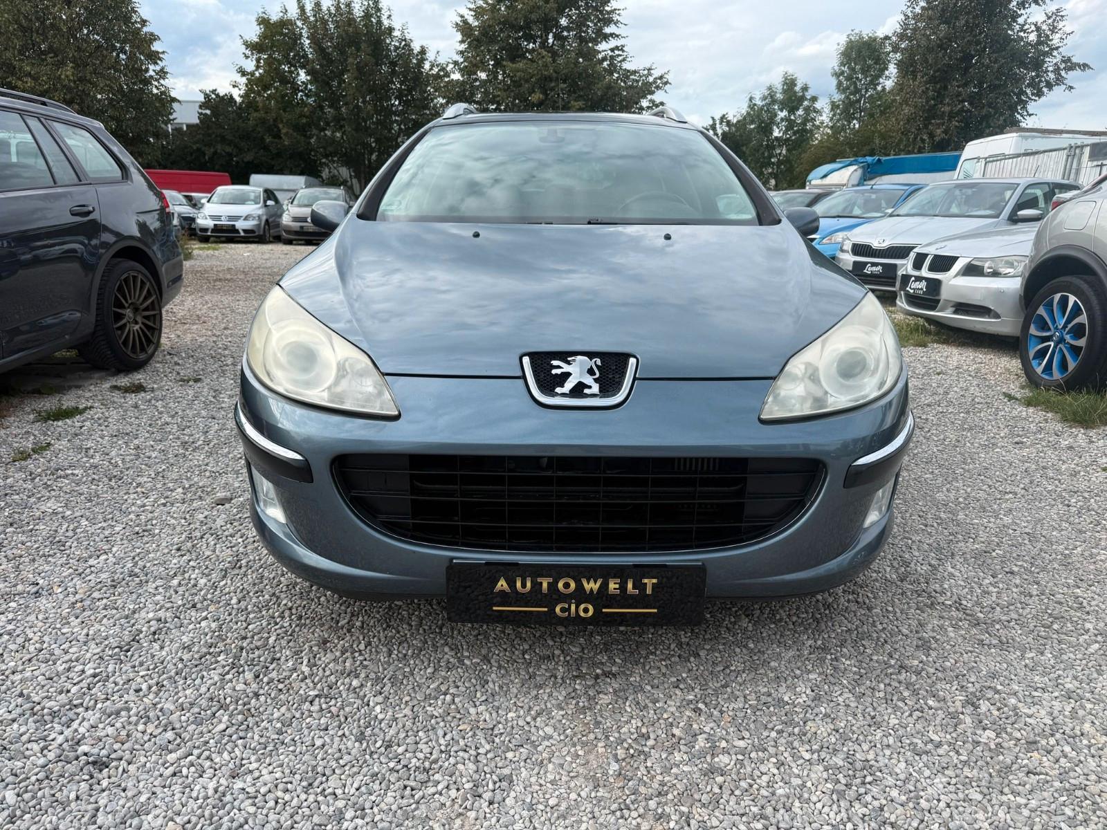 Peugeot 407 2006 — rear view