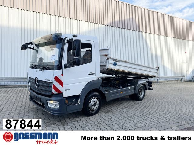 Mercedes-Benz Atego 818 K 4x2, 2x AHK, Meiller-Kipper