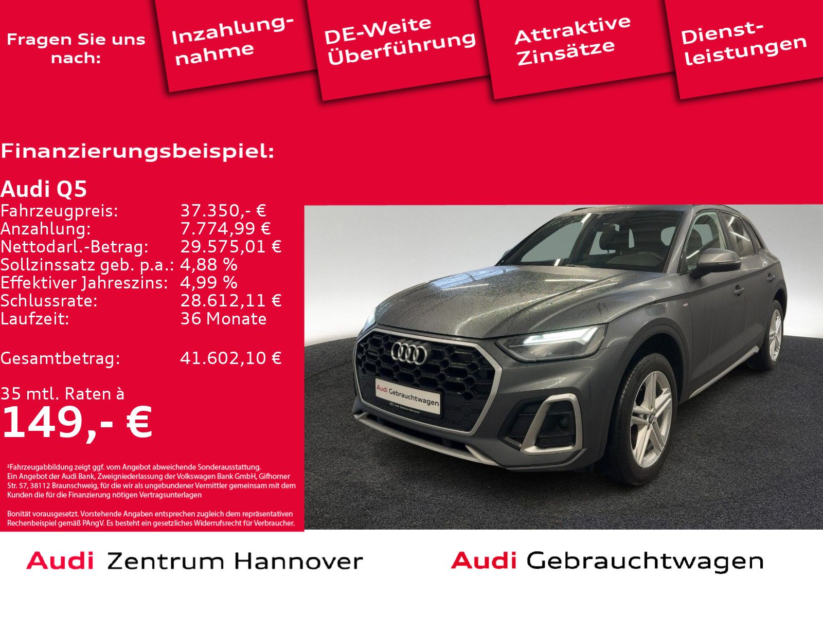 Audi Q5 S line 40 TDI quattro S line AHK virtual DAB