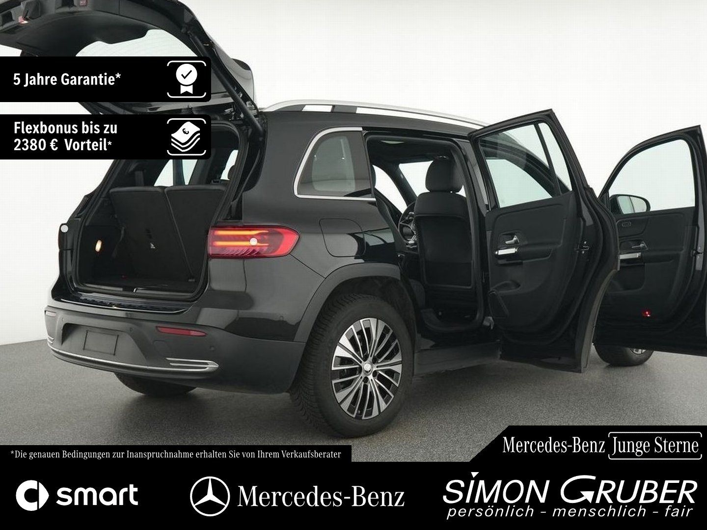 Fahrzeugabbildung Mercedes-Benz EQB 250+ Progressive Adv. Pano Kamera Amb 7Sitze