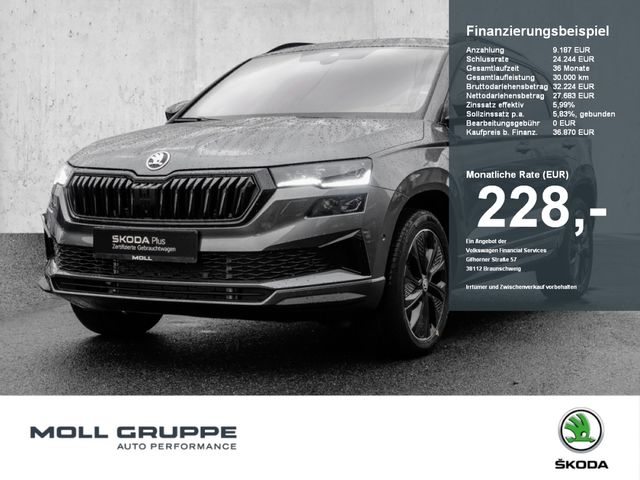 Skoda Karoq 1.5 TDSI DSG Sportline NAVI AHK 4xSHZ ACC