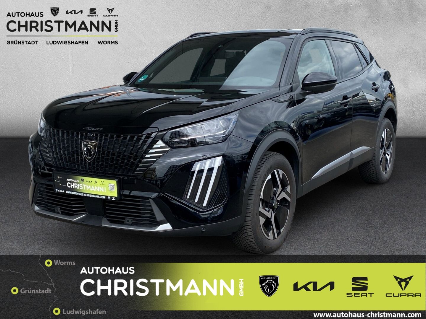 Fahrzeugabbildung Peugeot 2008 Hybrid 136 GT Navigation ACC Rückfahrk. DAB