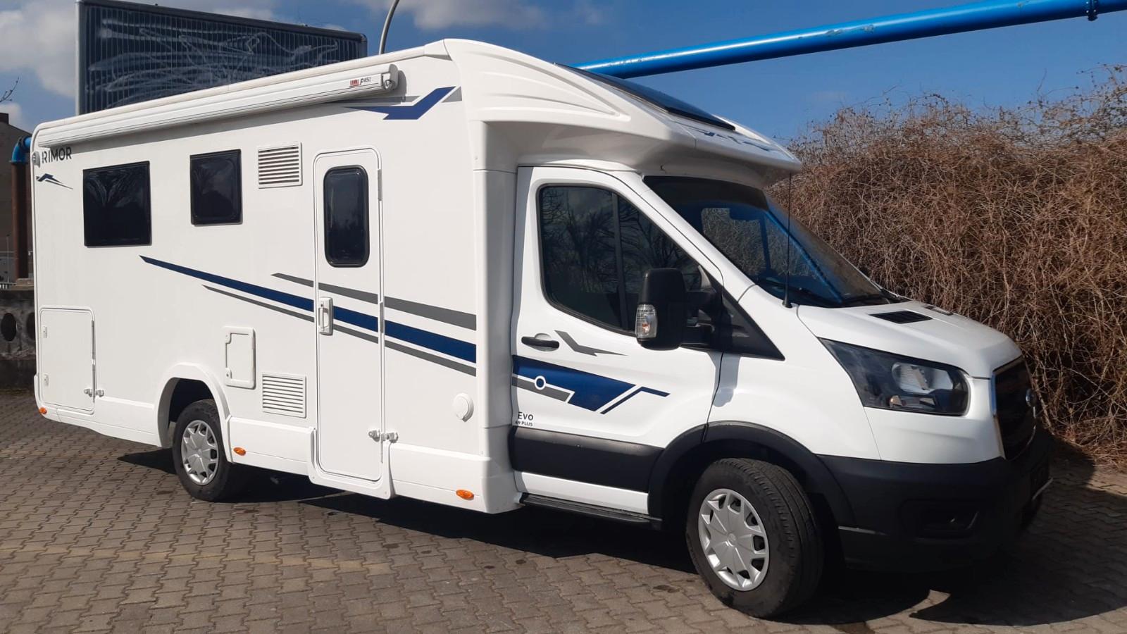 Rimor EVO 69,Skyview-Fens.,170PS,Dopp.Kamera, Markise