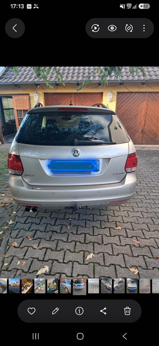 Volkswagen Golf 2012 — engine 1.968 cm³, 140 HP (103kW)