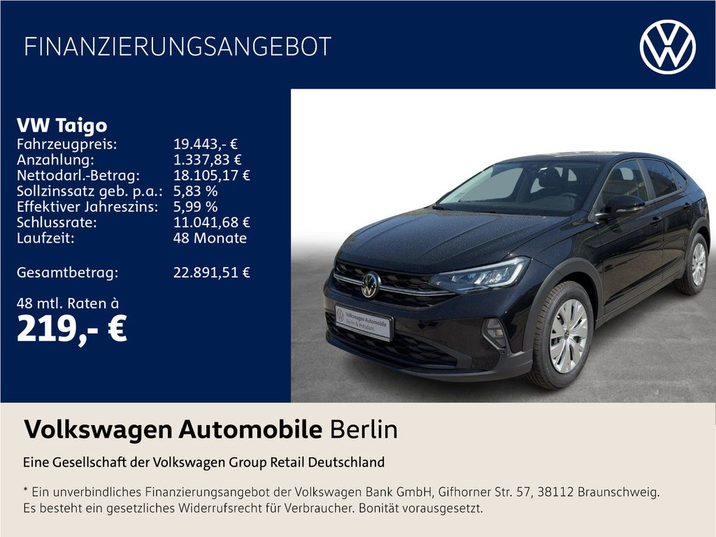 Image of Volkswagen Taigo