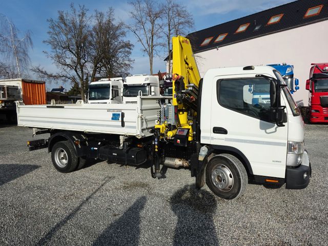 FUSO Meiler kipper mit Kran