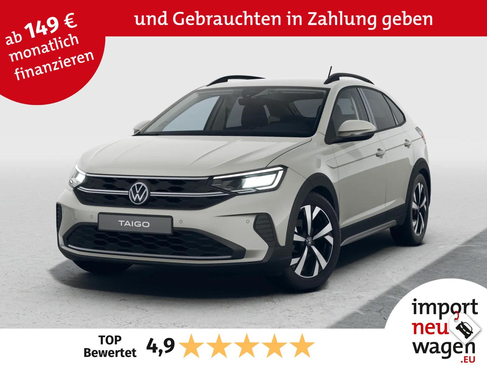 Volkswagen Taigo Life 1.0 TSI OPF DSG RFK+SHZ+Keyless+APP!
