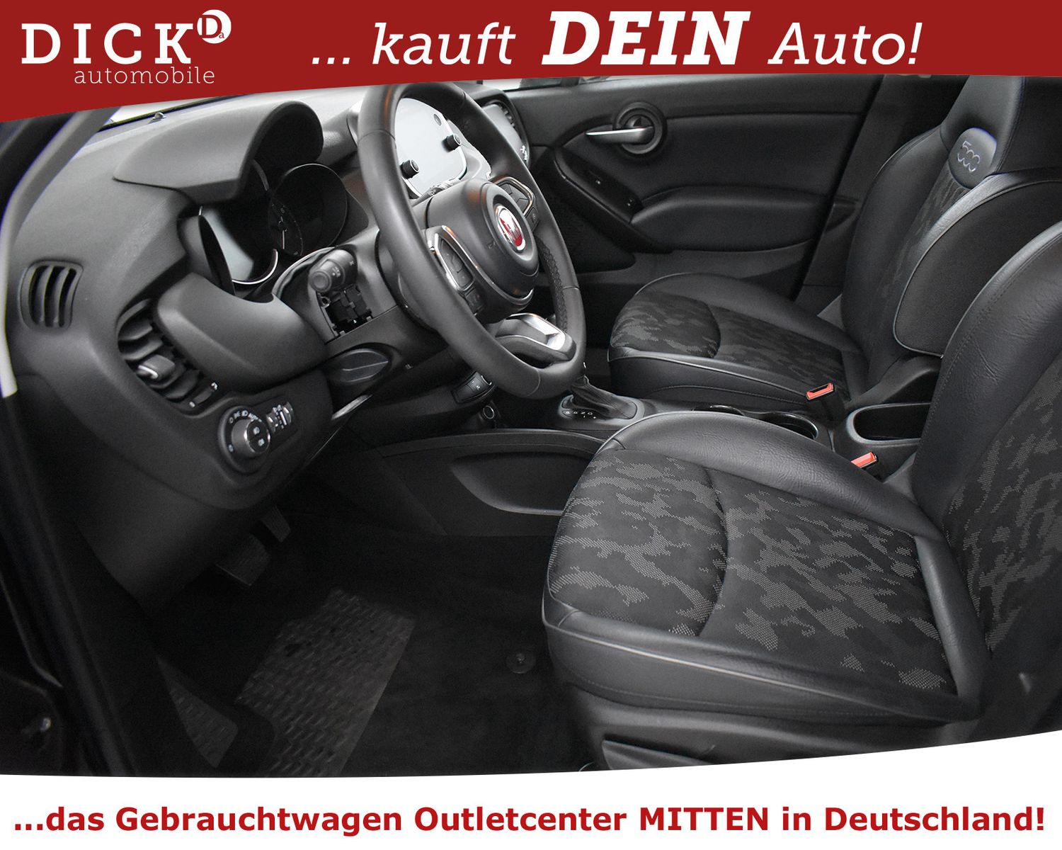 FIAT 500X 1.3 Cross Aut. LEDER+PDC+MFL+TEMP+APPLE+DAB - Image 8