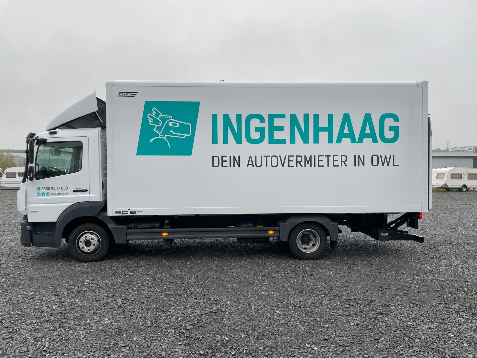 Fahrzeugabbildung Mercedes-Benz Atego 818 L Koffer LBW AHK Klima