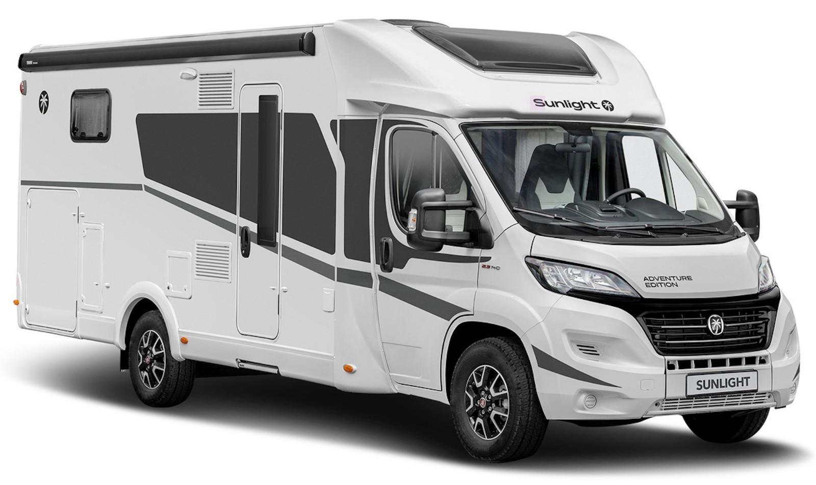 Sunlight T 67 Markise Fahrradtr. Multimedia SAT/TV!