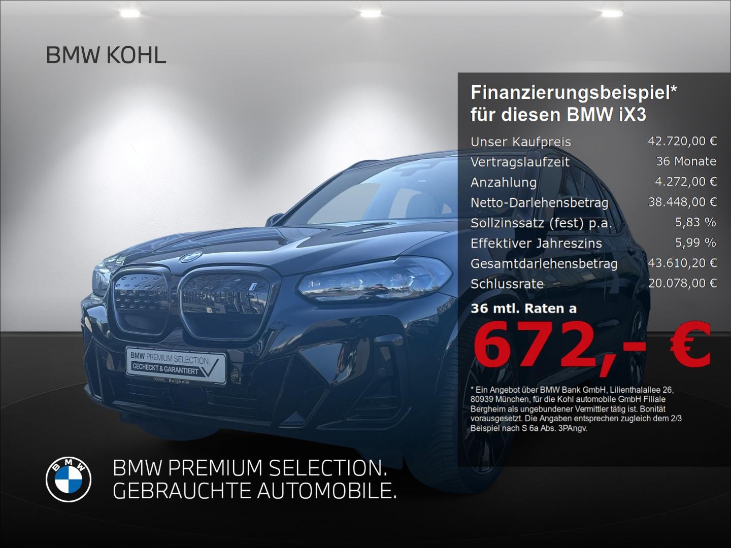 BMW iX3 Impressive Anhängerkupplung Harman Kardon He