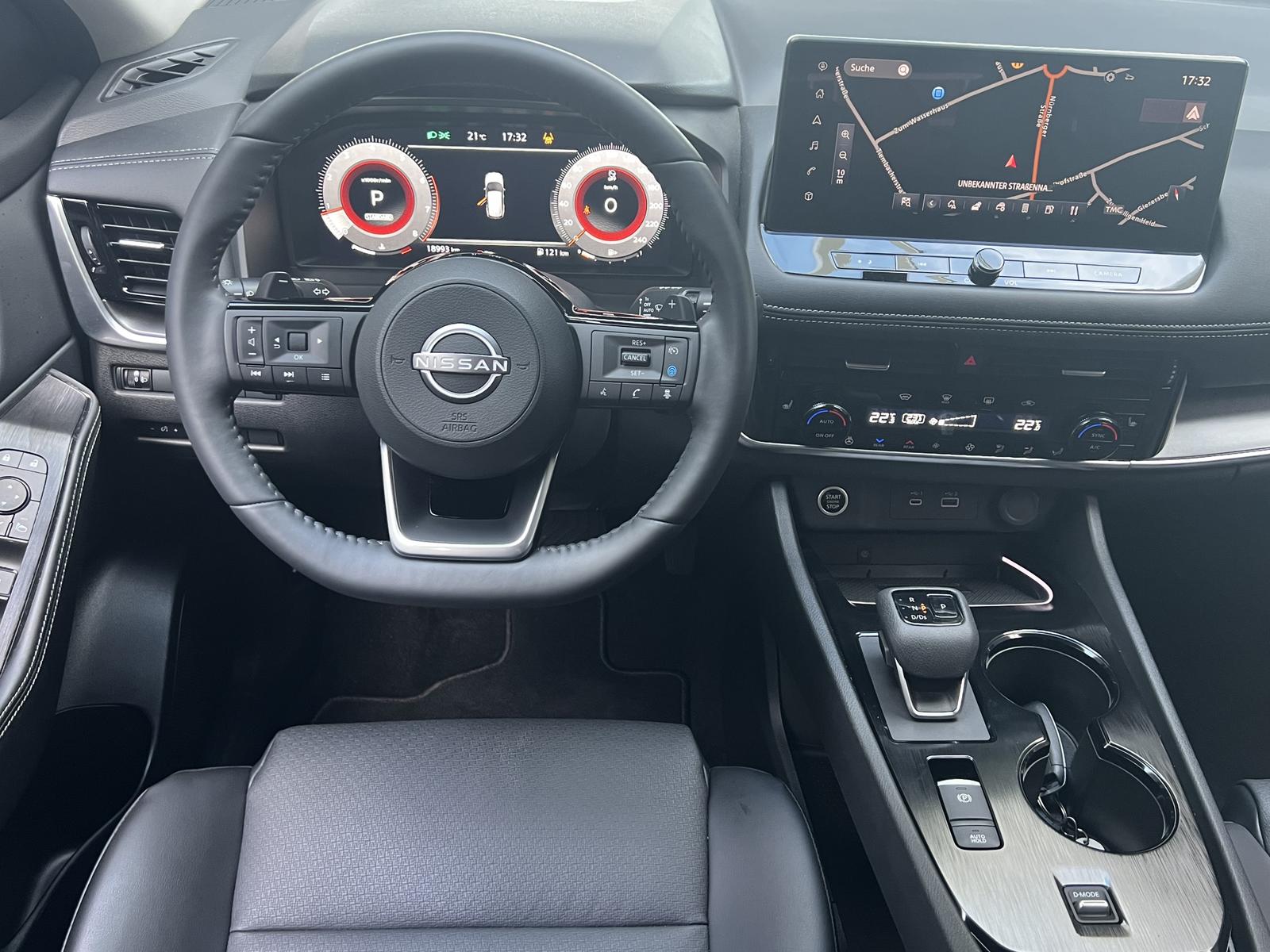 Nissan X-Trail N-Connecta 360°-Kamera Vollleder CarPlay, миниатюра 11