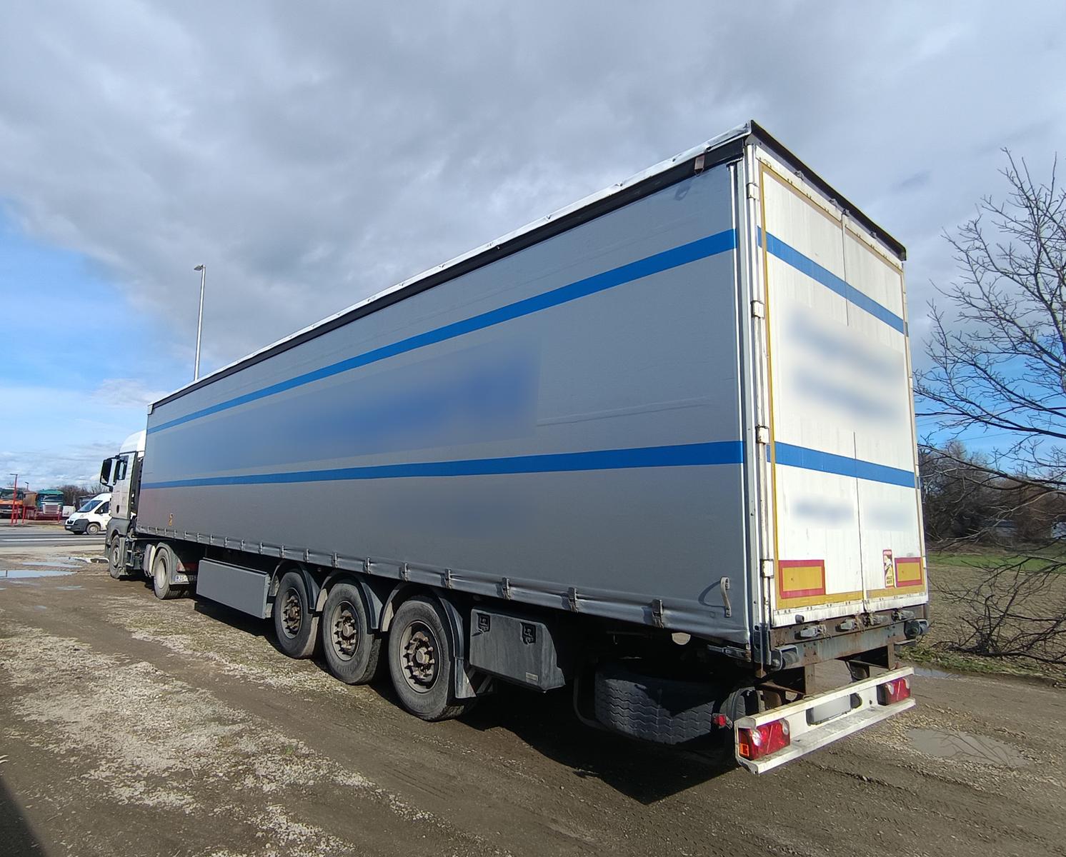 Schwarzmüller S1, Hubdach, Liftachse, Palettenkasten, BPW