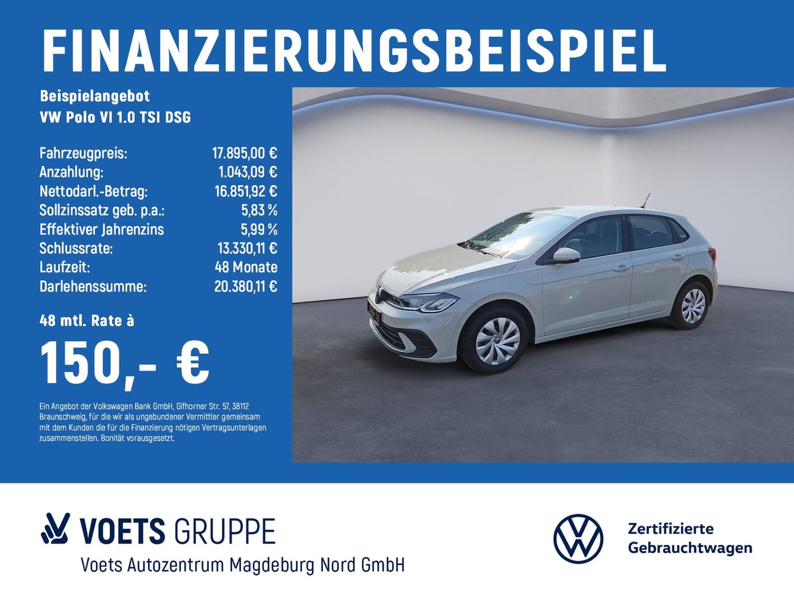 Volkswagen Polo VI  1.0 TSI DSG Life LED+NAVI+ACC+KAM+GRA
