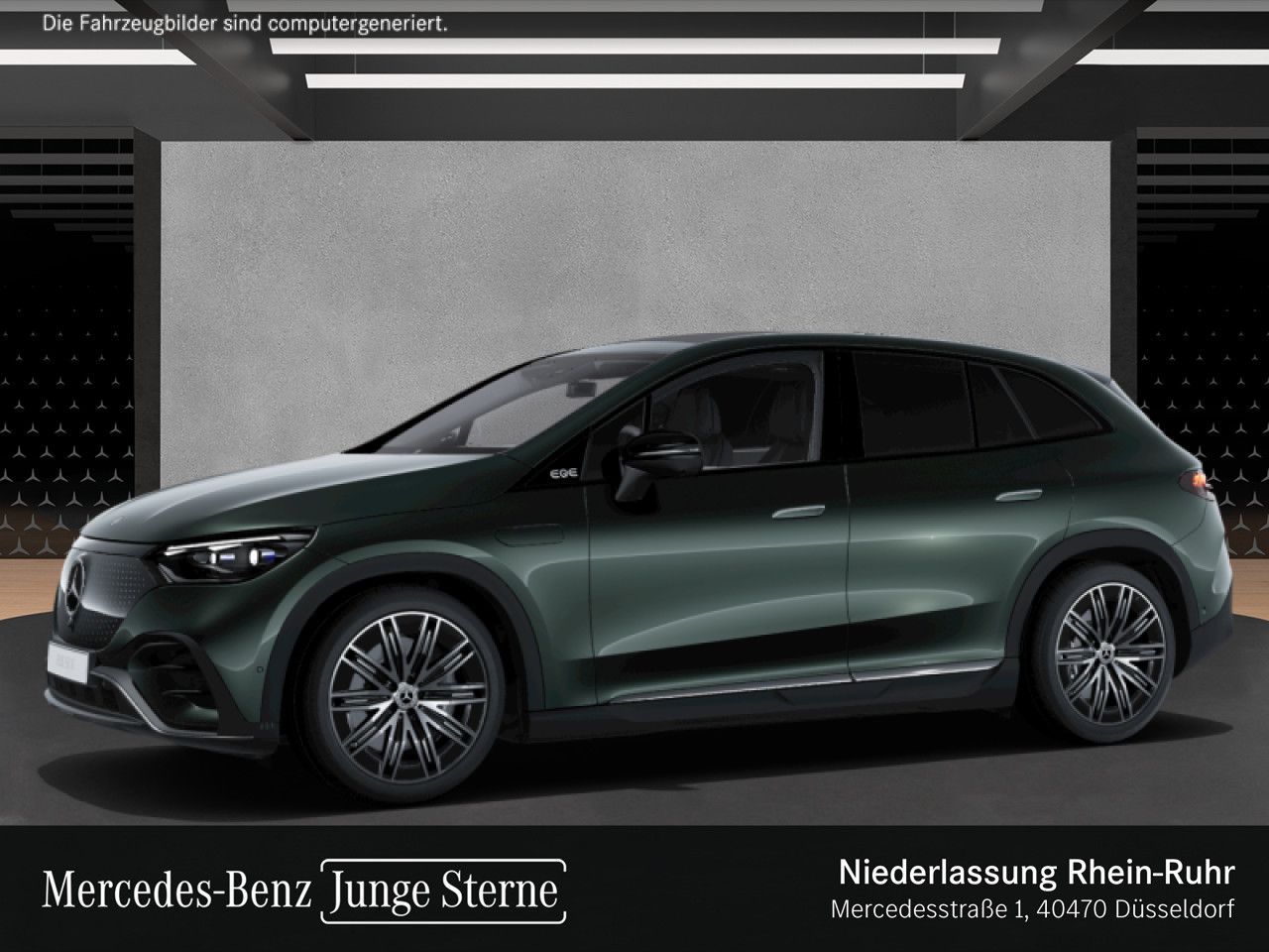 Mercedes-Benz EQE 350 SUV AMG Prem Night Pano AHK DigiLig HAL foto 3