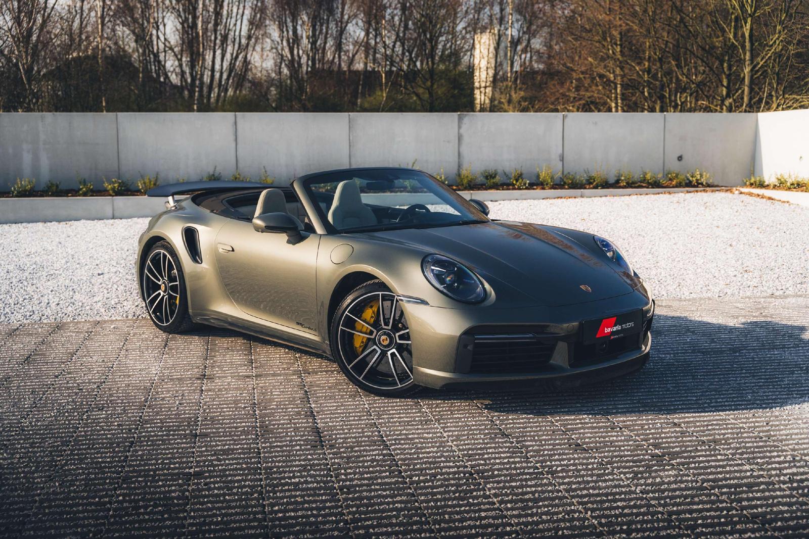 Porsche 992 Turbo S Cabrio / First Owner / Sport Chrono 