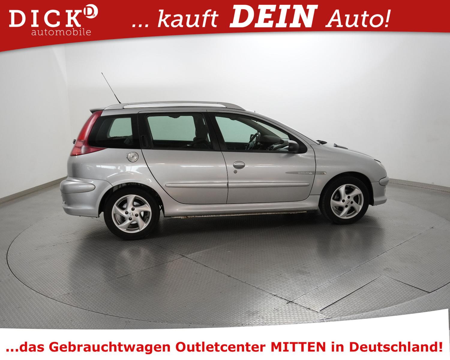 Peugeot 206 SW 1.4 Quiksilv GEPFLEGT+TÜV 8/2027+CLIMATRO