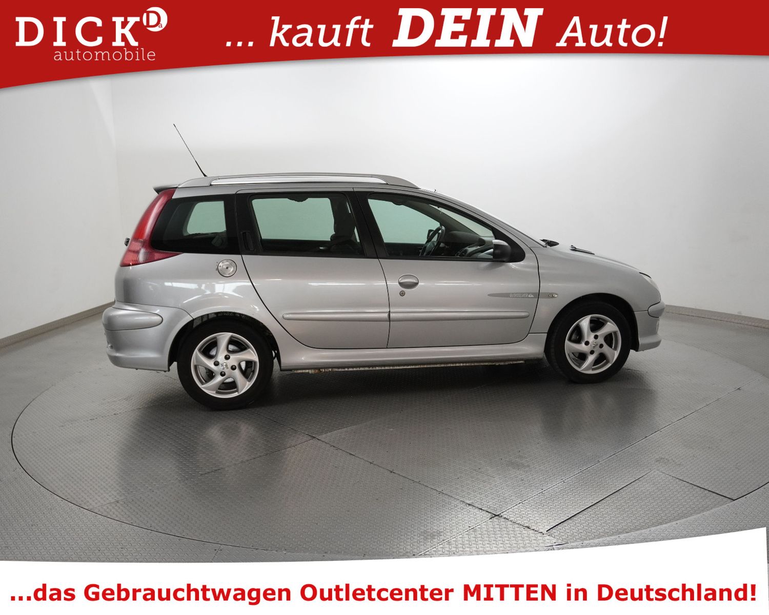 Fahrzeugabbildung Peugeot 206 SW 1.4 Quiksilv GEPFLEGT+TÜV 8/2027+CLIMATRO