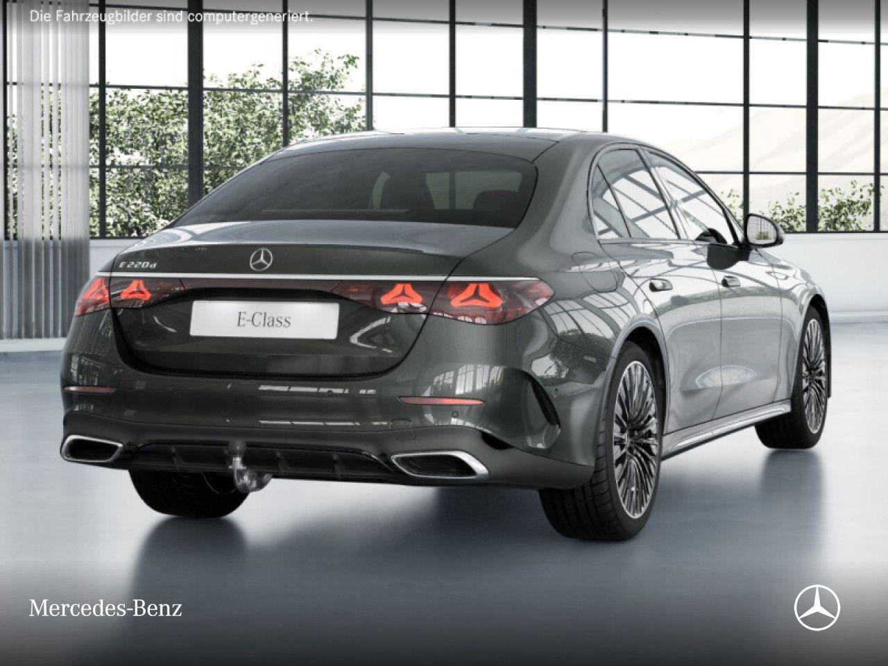 Mercedes-Benz E 220 d AMG Fahrass 360° Pano Distr. AHK Night