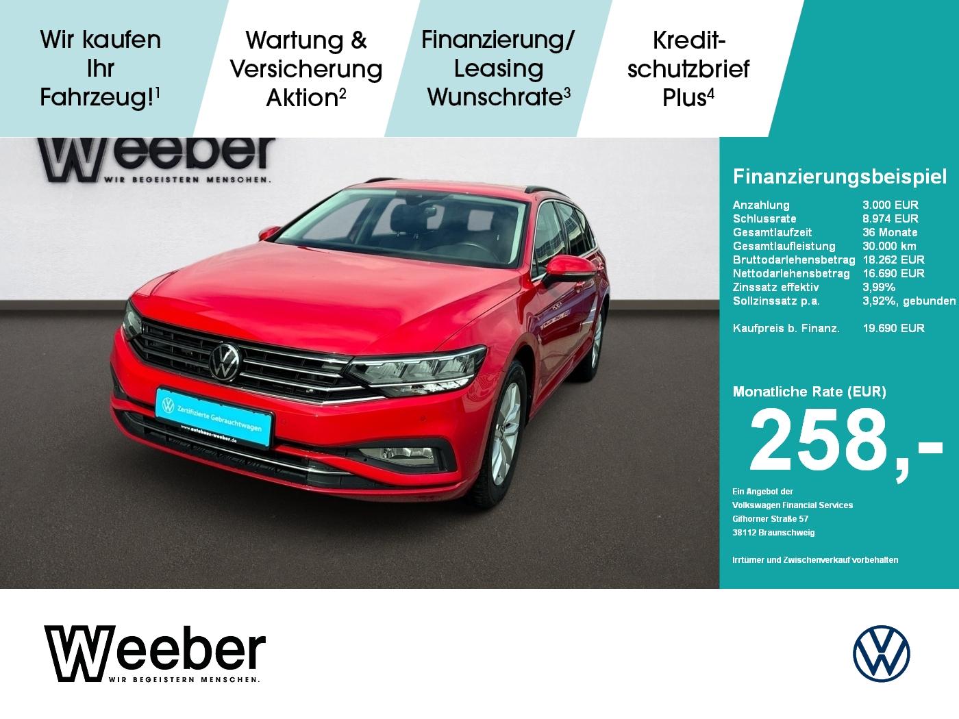 Volkswagen Passat Variant Business *NAVI*LED*AHK*APP*KAMERA
