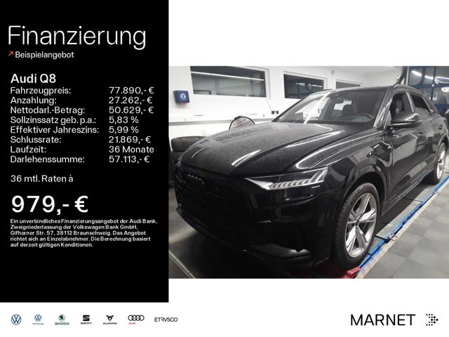 Audi Q8 50 TDI quattro*S line*Pano*B&O*Optikpaket*vir