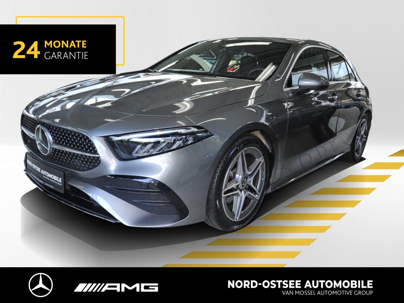 Mercedes-Benz A 200 AMG MBUX ADV.+ KEYLESS-GO 360°