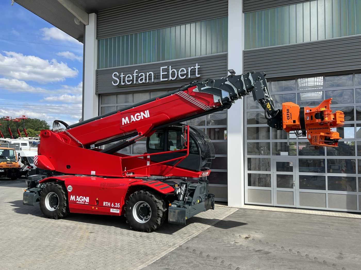 Fahrzeugabbildung Andere Magni RTH 6.35 SH / Fällkran / Westtech CS750