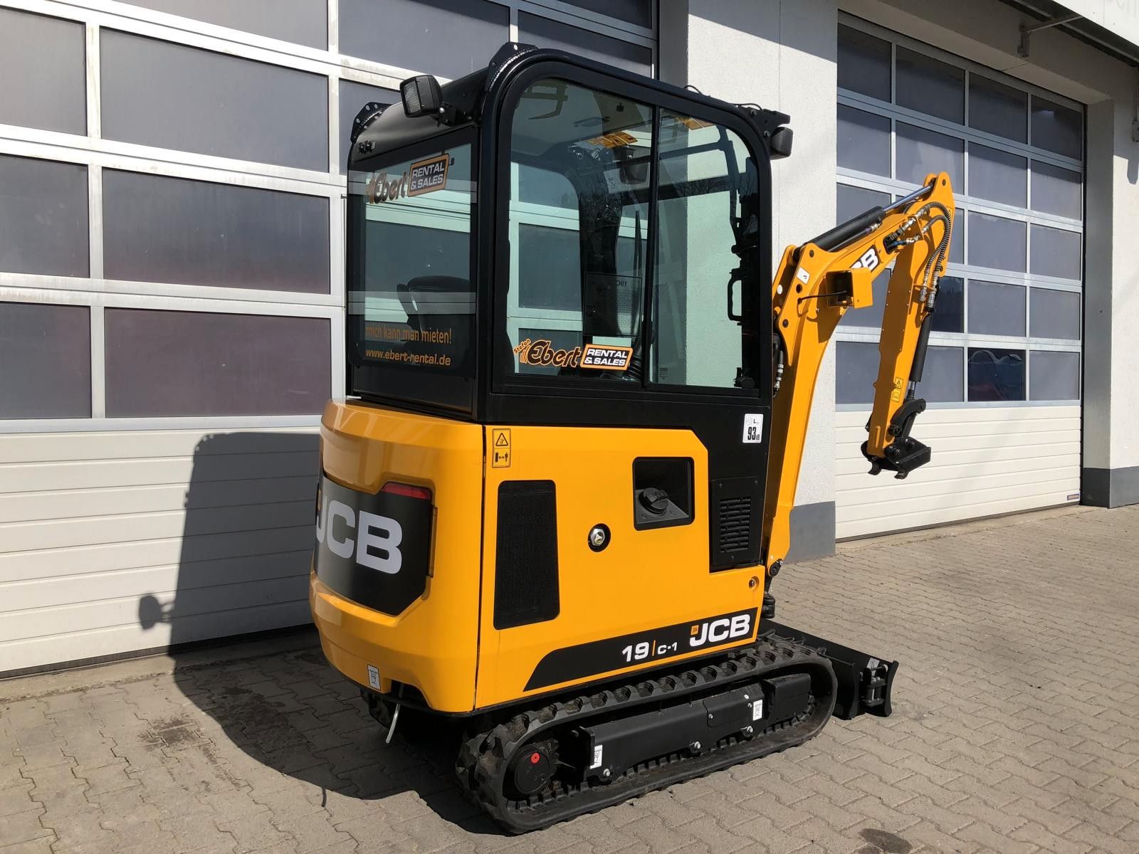 Fahrzeugabbildung JCB 19C-1 / 10h 2023 / Löffelpaket / Schnellwechsler