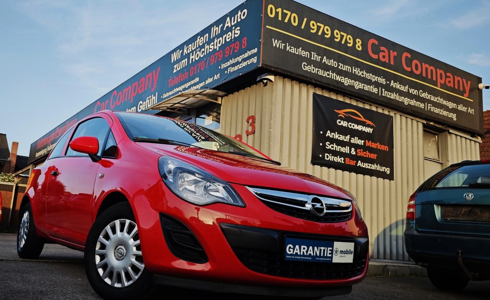 Opel Corsa D 1.2  Selection/Rentnerin/Klima/