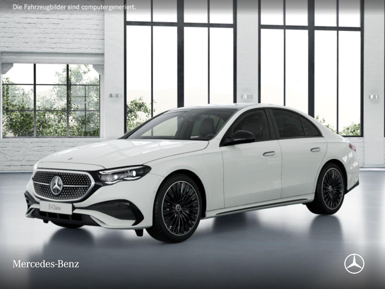 Mercedes-Benz E 220 d AMG Fahrass 360° Pano Distr. AHK Night