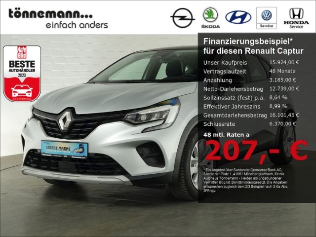 Renault Captur TCe 90 ZEN+FULL LED+KLIMAANLAGE+SPURWECHS