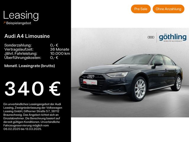 Audi A4 Limousine 40 TDI quattro *LED*Navi+*Kam*Optik