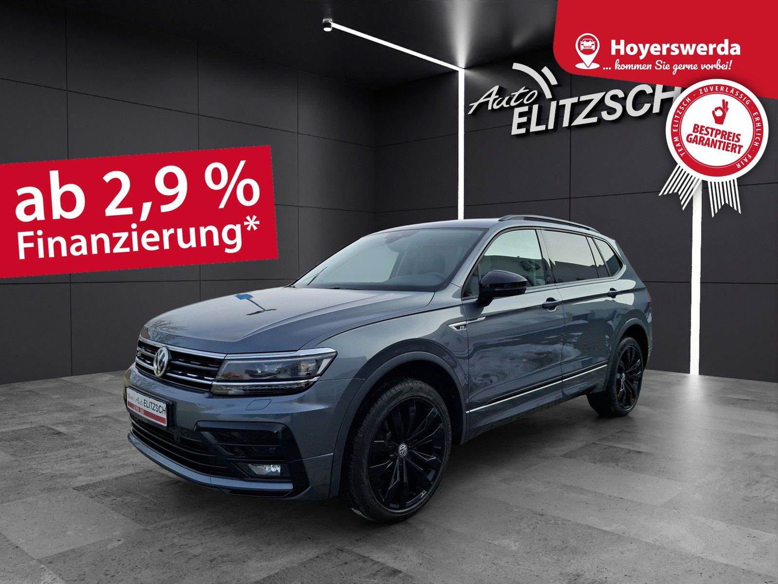 Fahrzeugabbildung Volkswagen Tiguan Allspace TDI Highline 4M DSG R-Line LED A