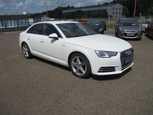 Audi A4 Lim. Sport S-Line -TÜV 06.2026 - Euro 6