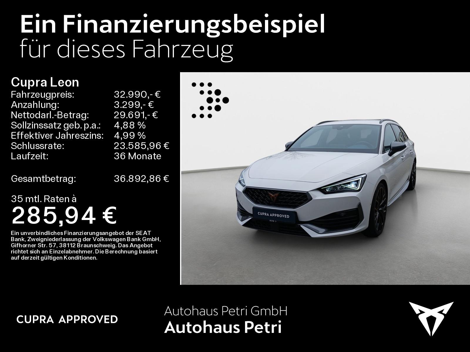 Cupra Leon Sportstourer 2.0 TSI VZ CUP *LED*LEDER*BEAT