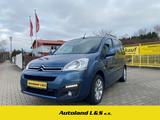 Citroën Berlingo Shine, SH, PDC, AHK, 2.Hand, Allwetterr - blaue Citroën Berlingo