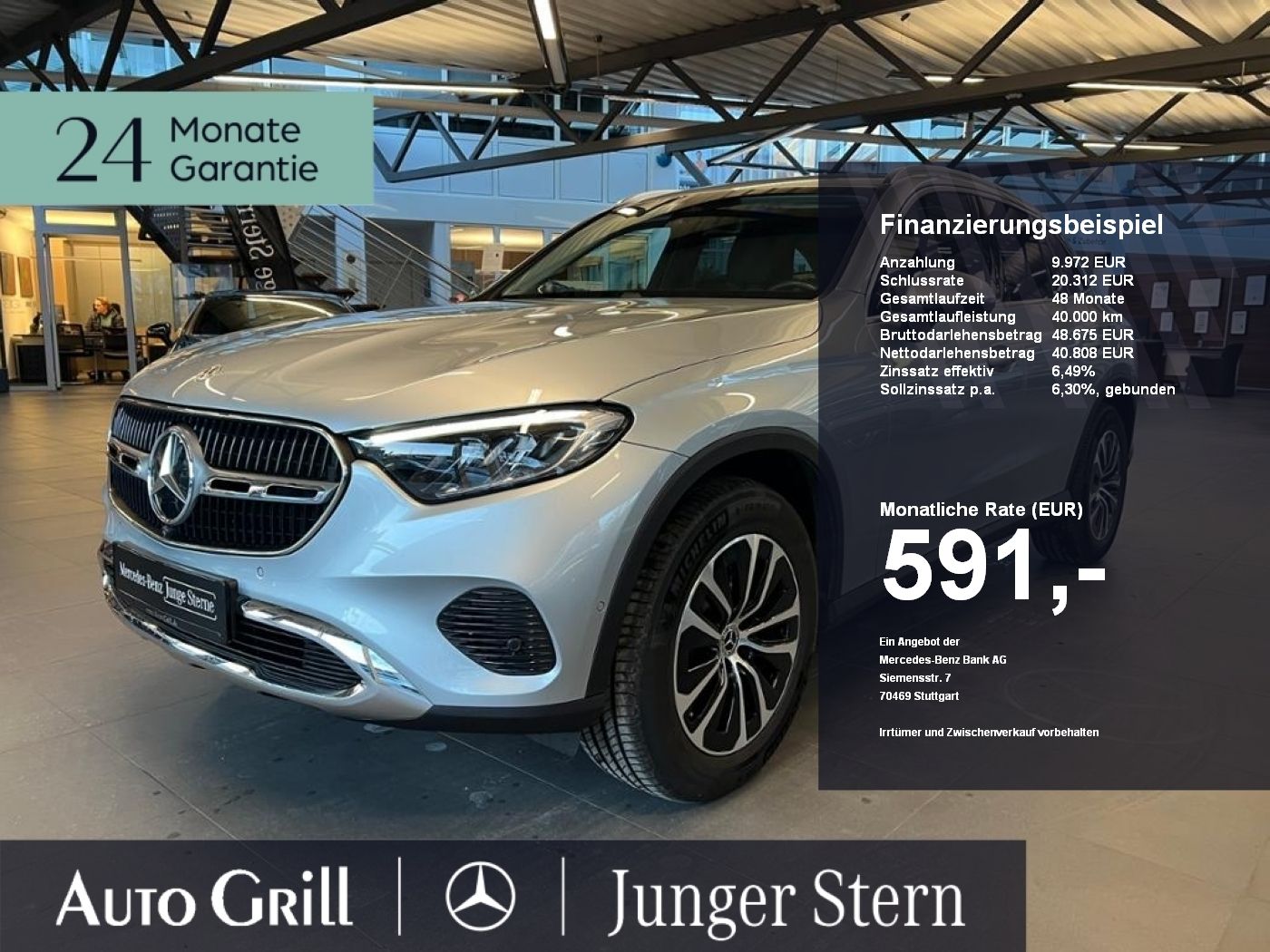 MERCEDES-BENZ GLC 200 4M Avantgarde AHK 360 Distron Totw. Memo