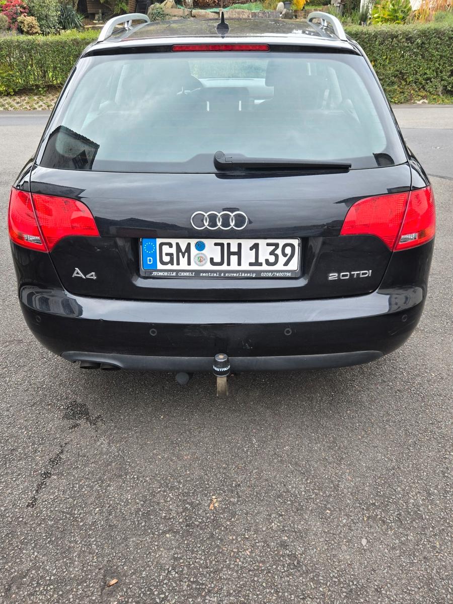 Audi A4 2007 — rear view