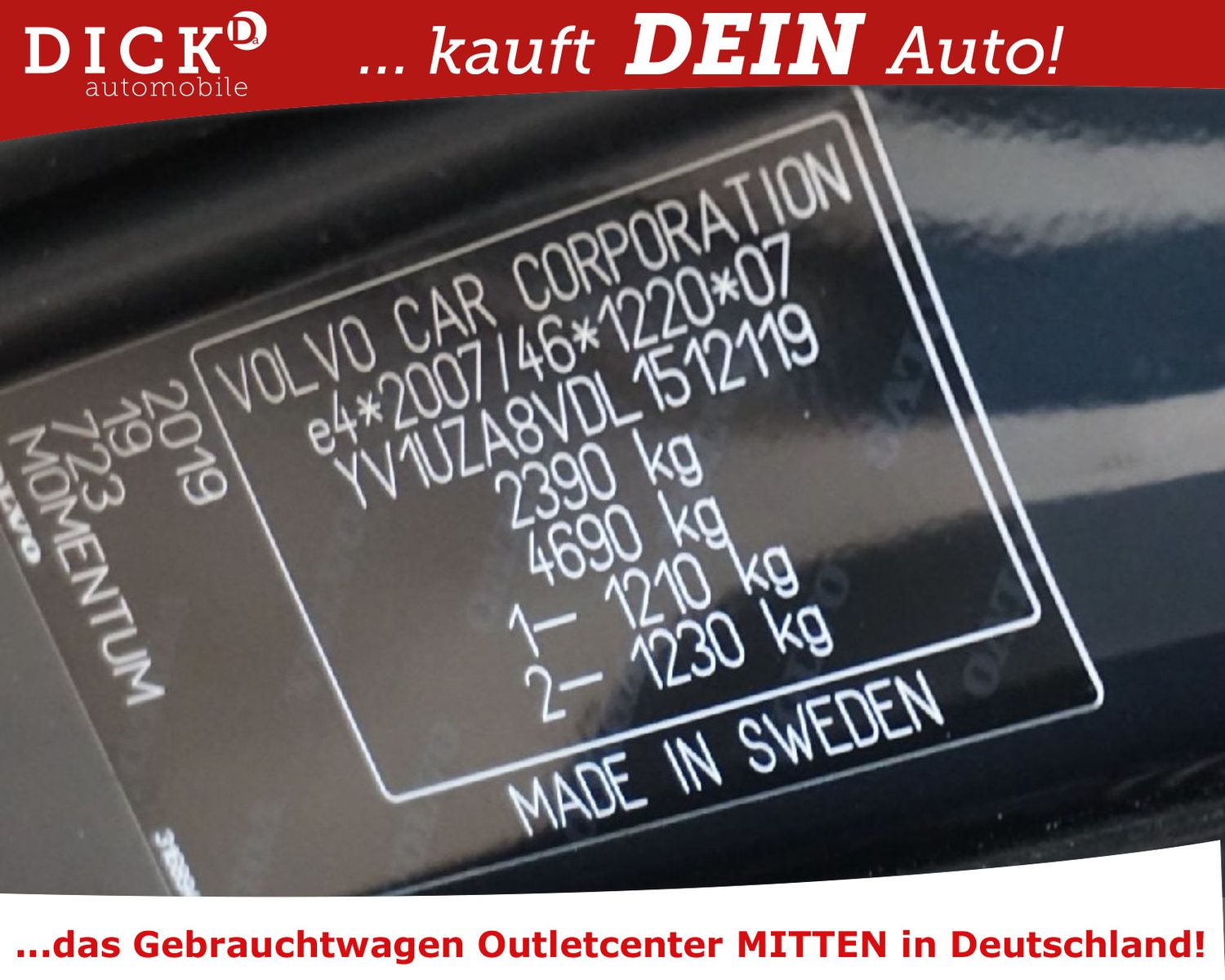 Fahrzeugabbildung Volvo XC60 D4 Aut ACC/H&K/PANO/DAB/STANDHZ/HUD/360°/8F