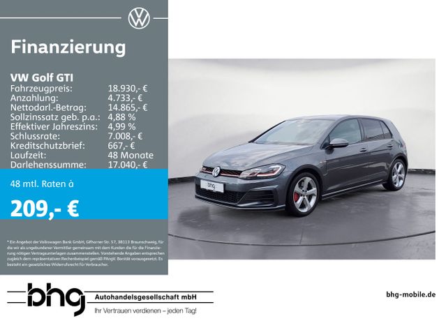 Volkswagen Golf GTI 2.0TSI OPF Performance AHK Navi connect