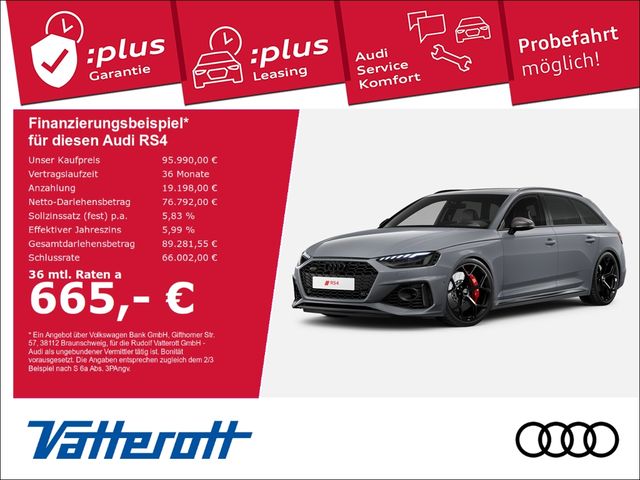 Audi RS4 Avant performance Pano ACC AHK HUD Navi Matr