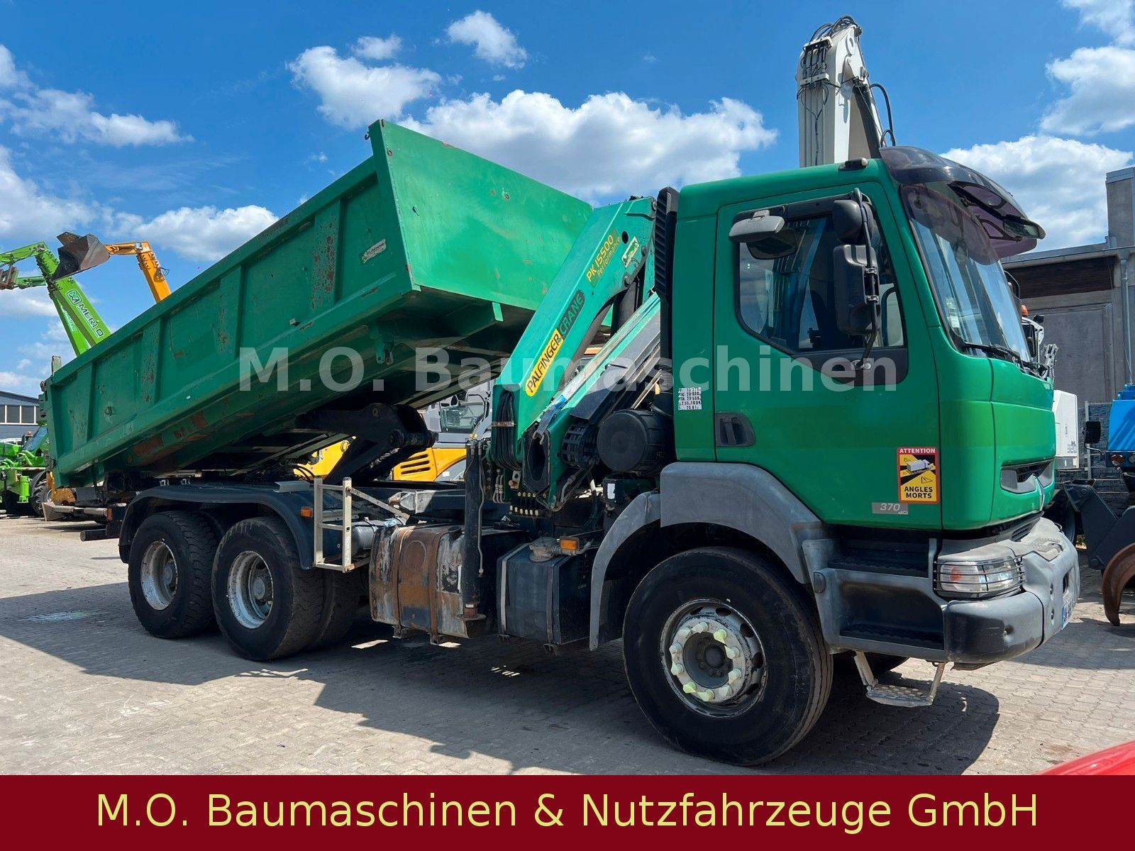 Fahrzeugabbildung Renault Kerax 370 dci / 6x4 / Palfinger PK 15500 / Euro5