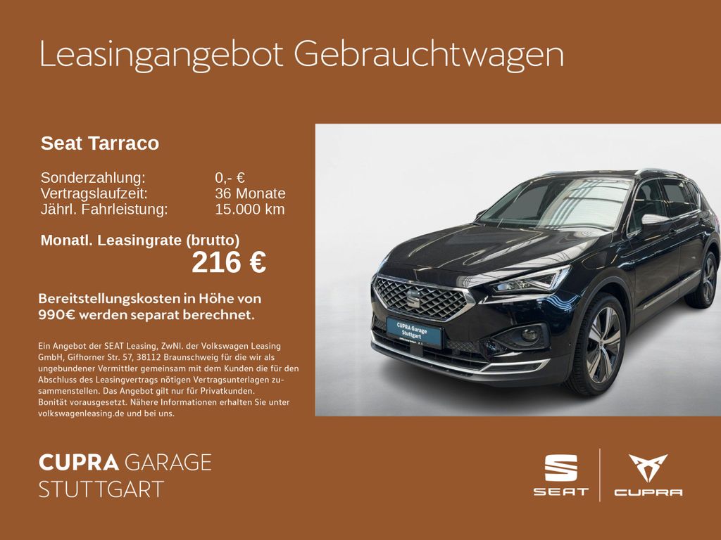 Seat Tarraco 1.5 TSI ACT Xcellence DSG 110 kW