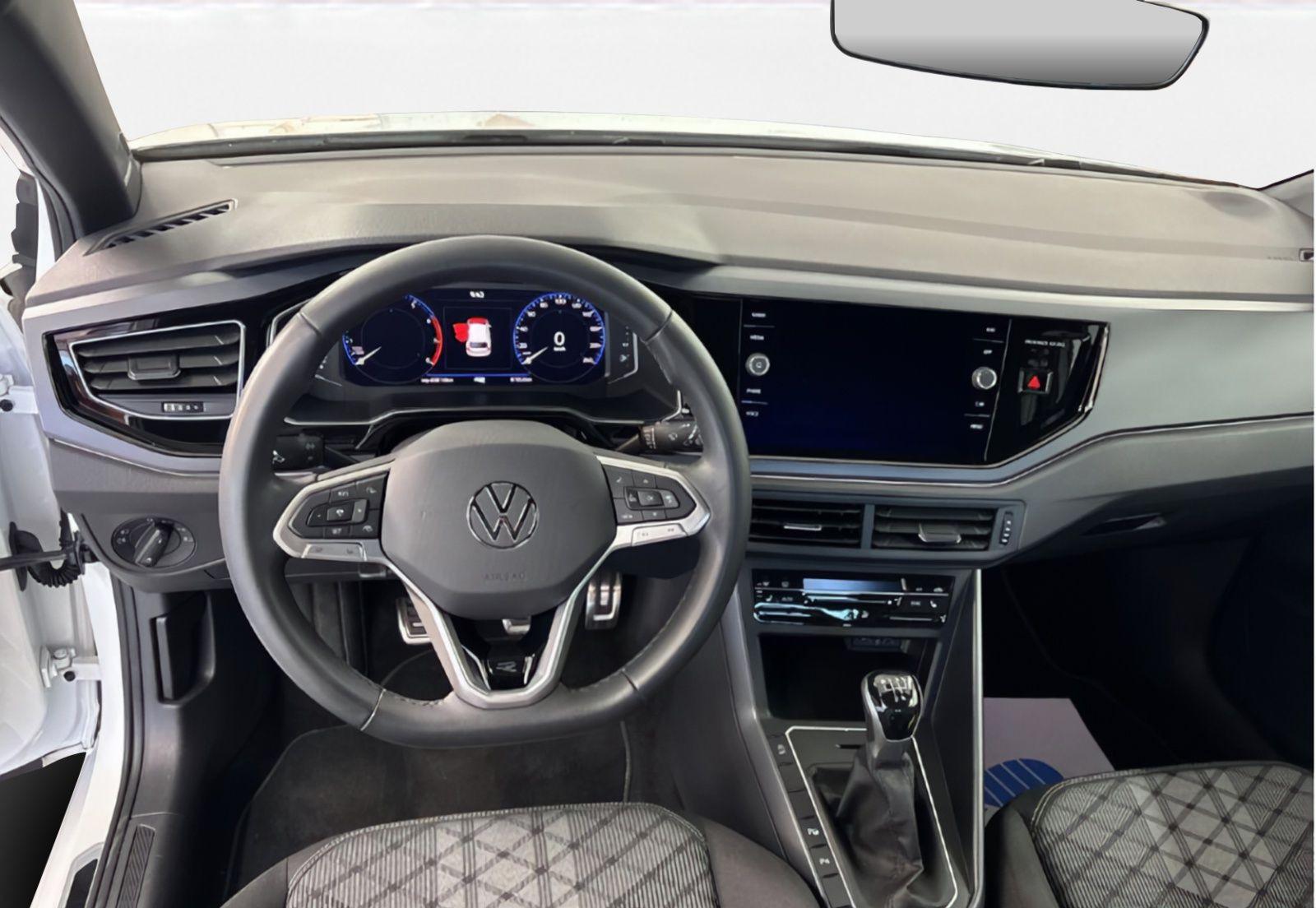 Volkswagen Polo 1.0 TSI R-Line Navi RüKa SiHz Carplay ACC, миниатюра 10