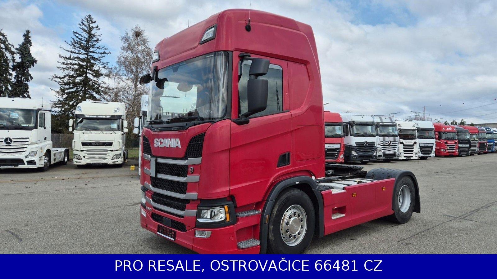 Scania R500 N323 E6 + HYDRAULIK + PARKCLIMA + RETARDER
