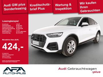 Audi Leasingangebot: Audi Q5 Sportback 40 TDI quattro Pano*AHK*Matrix*360°