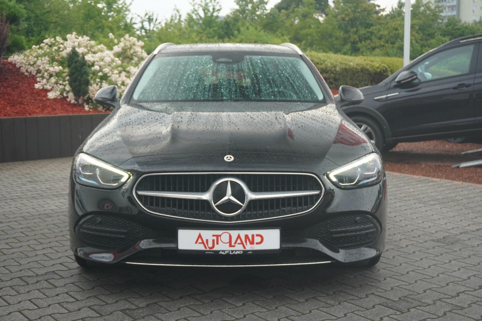 Mercedes-Benz C-Class C200 d T Avantgarde 9G-Tronic LED Navi Teilleder, миниатюра 8